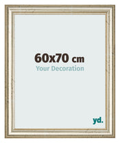 Photo Frame 60x70cm Metallic Gloss MDF Lazio Front Size | Yourdecoration.com
