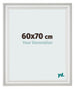 Photo Frame 60x70cm White Swept MDF Lazio Front Size | Yourdecoration.com