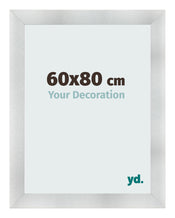 Photo Frame 60x80cm Aluminum Brushed MDF Pisa Front Size | Yourdecoration.com