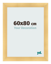 Photo Frame 60x80cm Gold Vintage MDF Pisa Front Size | Yourdecoration.com