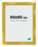 Photo Frame 60x80cm Gold Vintage MDF Pisa Front Size | Yourdecoration.com