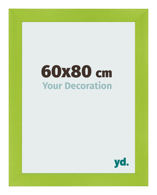 Photo Frame 60x80cm Green MDF Pisa Front Size | Yourdecoration.com