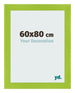 Photo Frame 60x80cm Green MDF Pisa Front Size | Yourdecoration.com
