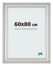 Photo Frame 60x80cm Silver Matte MDF Lazio Front Size | Yourdecoration.com