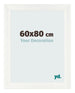 Photo Frame 60x80cm White Vintage MDF Pisa Front Size | Yourdecoration.com
