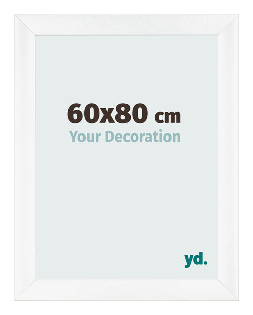 Photo Frame 60x80cm White Vintage MDF Pisa Front Size | Yourdecoration.com