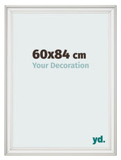 Photo Frame 60x84cm White Swept MDF Lazio Front Size | Yourdecoration.com