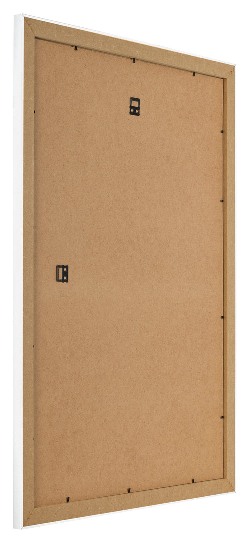 Photo Frame 60x84cm White Vintage MDF Pisa Back Oblique | Yourdecoration.com