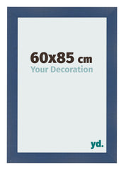 Photo Frame 60x85cm Dark Blue Swept MDF Pisa Front Size | Yourdecoration.com