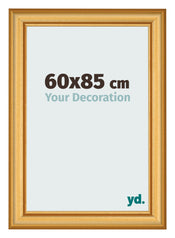 Photo Frame 60x85cm Gold Matte MDF Lazio Front Size | Yourdecoration.com