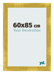 Photo Frame 60x85cm Gold Vintage MDF Pisa Front Size | Yourdecoration.com