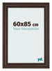Photo Frame 60x85cm Oak Dark MDF Lazio Front Size | Yourdecoration.com