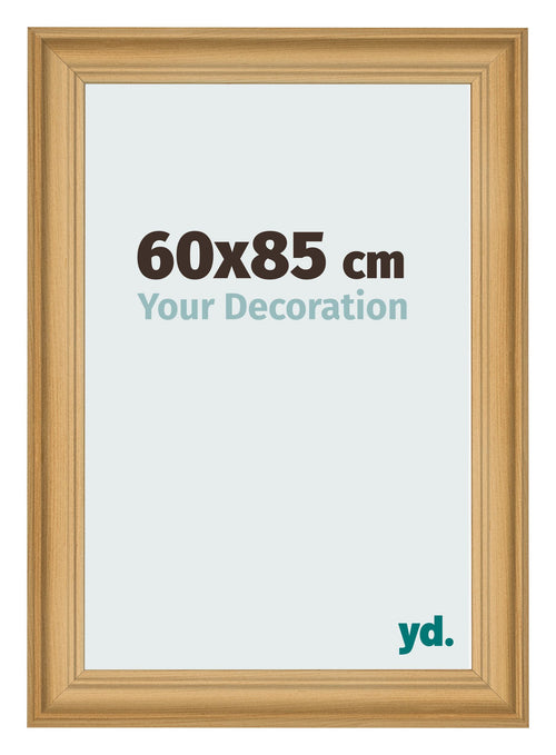 Photo Frame 60x85cm Pine Woodgrain MDF Lazio Front Size | Yourdecoration.com