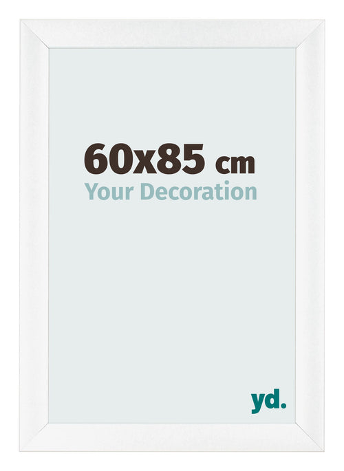 Photo Frame 60x85cm White Vintage MDF Pisa Front Size | Yourdecoration.com