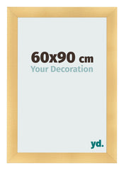 Photo Frame 60x90cm Gold Vintage MDF Pisa Front Size | Yourdecoration.com