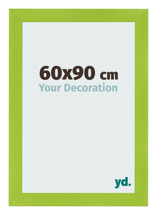 Photo Frame 60x90cm Green MDF Pisa Front Size | Yourdecoration.com