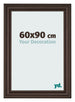 Photo Frame 60x90cm Oak Dark MDF Lazio Front Size | Yourdecoration.com