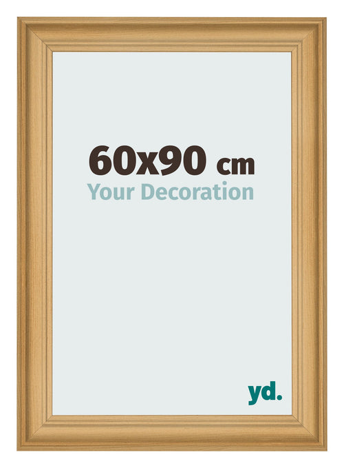 Photo Frame 60x90cm Pine Woodgrain MDF Lazio Front Size | Yourdecoration.com