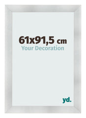 Photo Frame 61x91 5cm Aluminum Brushed MDF Pisa Front Size | Yourdecoration.com