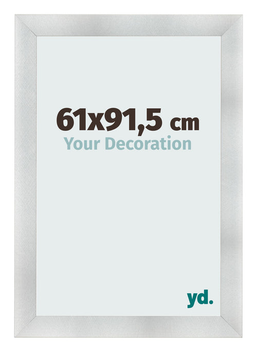 Photo Frame 61x91 5cm Aluminum Brushed MDF Pisa Front Size | Yourdecoration.com