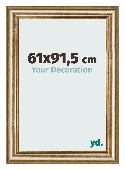 Photo Frame 61x91 5cm Gold Antique MDF Lazio Front Size | Yourdecoration.com
