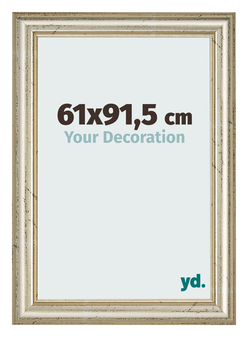 Photo Frame 61x91 5cm Metallic Gloss MDF Lazio Front Size | Yourdecoration.com