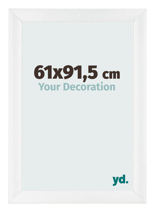 Photo Frame 61x91 5cm White Vintage MDF Pisa Front Size | Yourdecoration.com