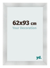 Photo Frame 62x93cm Aluminum Brushed MDF Pisa Front Size | Yourdecoration.com