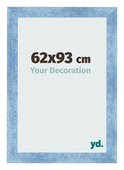 Photo Frame 62x93cm Clear Blue Swept MDF Pisa Front Size | Yourdecoration.com