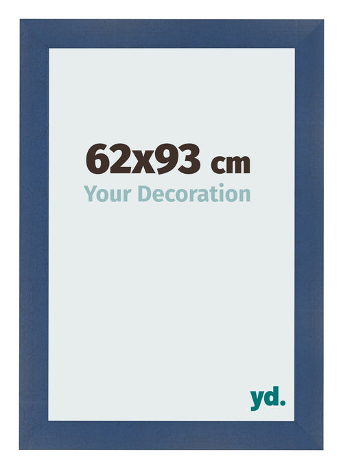 Photo Frame 62x93cm Dark Blue Swept MDF Pisa Front Size | Yourdecoration.com