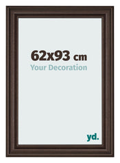 Photo Frame 62x93cm Oak Dark MDF Lazio Front Size | Yourdecoration.com