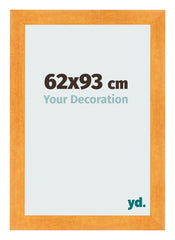 Photo Frame 62x93cm Orange MDF Pisa Front Size | Yourdecoration.com