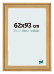 Photo Frame 62x93cm Pine Woodgrain MDF Lazio Front Size | Yourdecoration.com