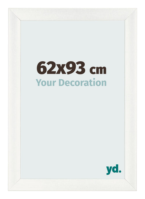Photo Frame 62x93cm White Vintage MDF Pisa Front Size | Yourdecoration.com