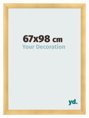 Photo Frame 67x98cm Gold Vintage MDF Pisa Front Size | Yourdecoration.com