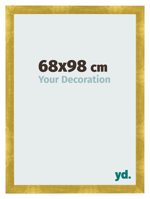 Photo Frame 68x98cm Gold Vintage MDF Pisa Front Size | Yourdecoration.com
