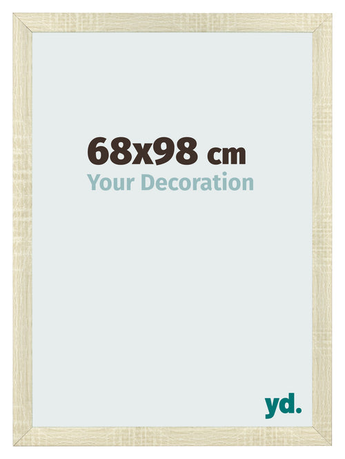 Photo Frame 68x98cm Sonoma Oak MDF Pisa Front Size | Yourdecoration.com