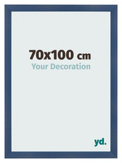 Photo Frame 70x100cm Dark Blue Swept MDF Pisa Front Size | Yourdecoration.com