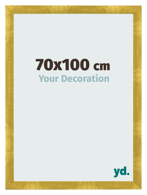 Photo Frame 70x100cm Gold Vintage MDF Pisa Front Size | Yourdecoration.com
