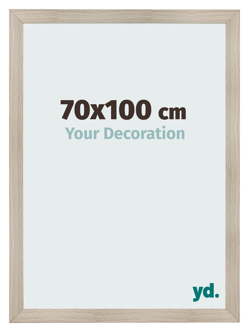 Photo Frame 70x100cm Oak Rustic MDF Pisa Front Size | Yourdecoration.com
