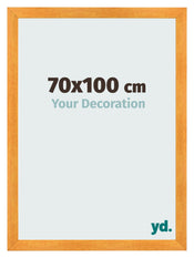 Photo Frame 70x100cm Orange MDF Pisa Front Size | Yourdecoration.com