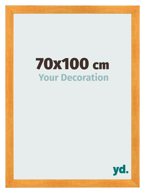 Photo Frame 70x100cm Orange MDF Pisa Front Size | Yourdecoration.com