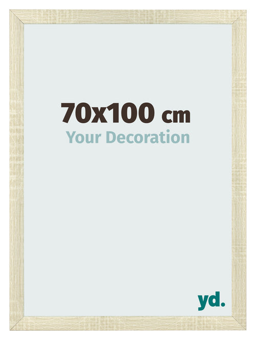 Photo Frame 70x100cm Sonoma Oak MDF Pisa Front Size | Yourdecoration.com