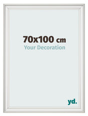 Photo Frame 70x100cm White Swept MDF Lazio Front Size | Yourdecoration.com