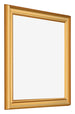 Photo Frame 70x70cm Gold Matte MDF Lazio Front Oblique | Yourdecoration.com