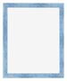 Photo Frame 70x90cm Clear Blue Swept MDF Pisa Front | Yourdecoration.com