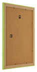 Photo Frame 70x90cm Green MDF Pisa Back Oblique | Yourdecoration.com