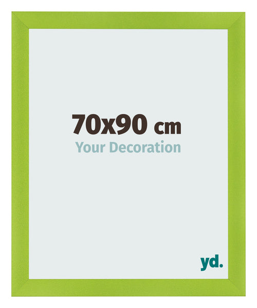 Photo Frame 70x90cm Green MDF Pisa Front Size | Yourdecoration.com