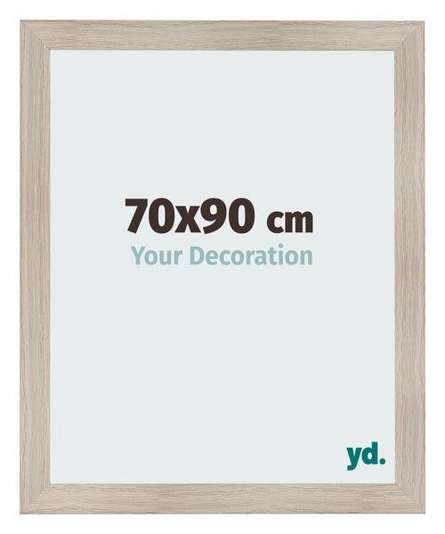 Photo Frame 70x90cm Oak Rustic MDF Pisa Front Size | Yourdecoration.com