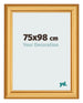 Photo Frame 75x98cm Gold Matte MDF Lazio Front Size | Yourdecoration.com